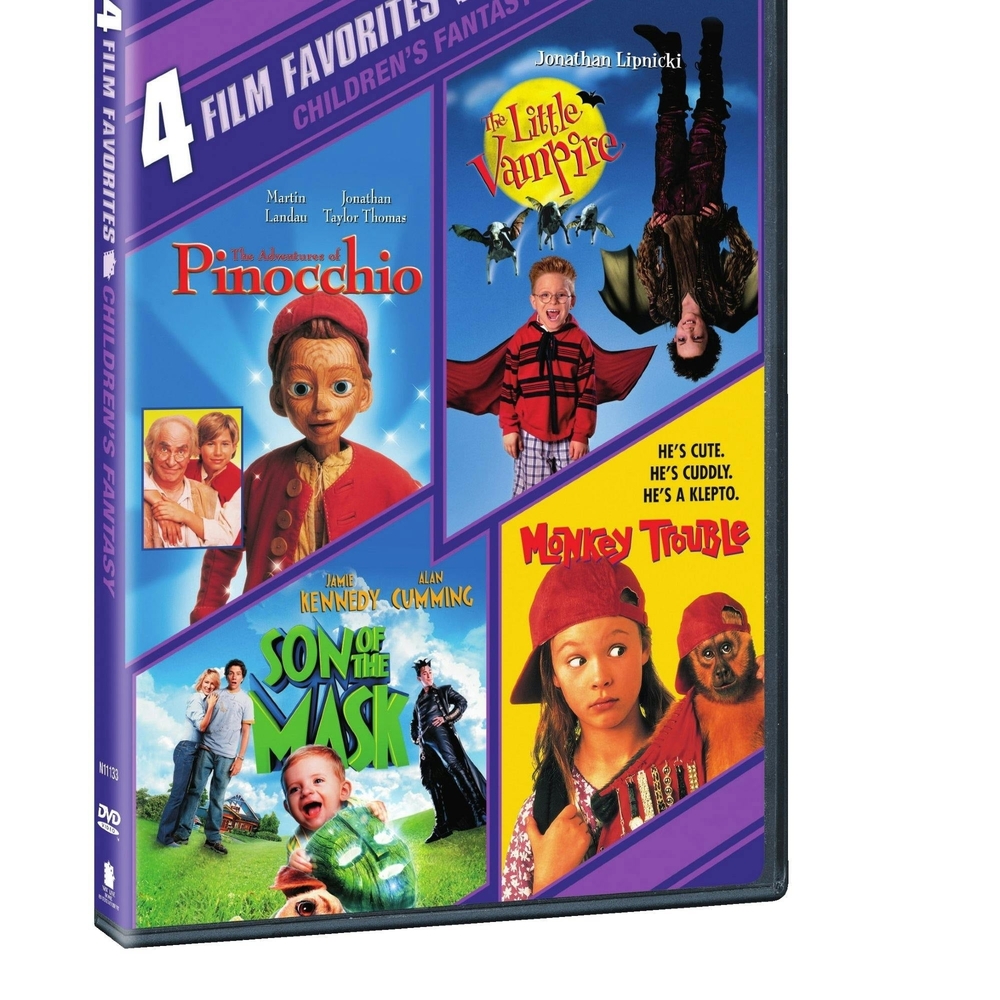 Children's Fantasy 4-Film Favorites DVD Set